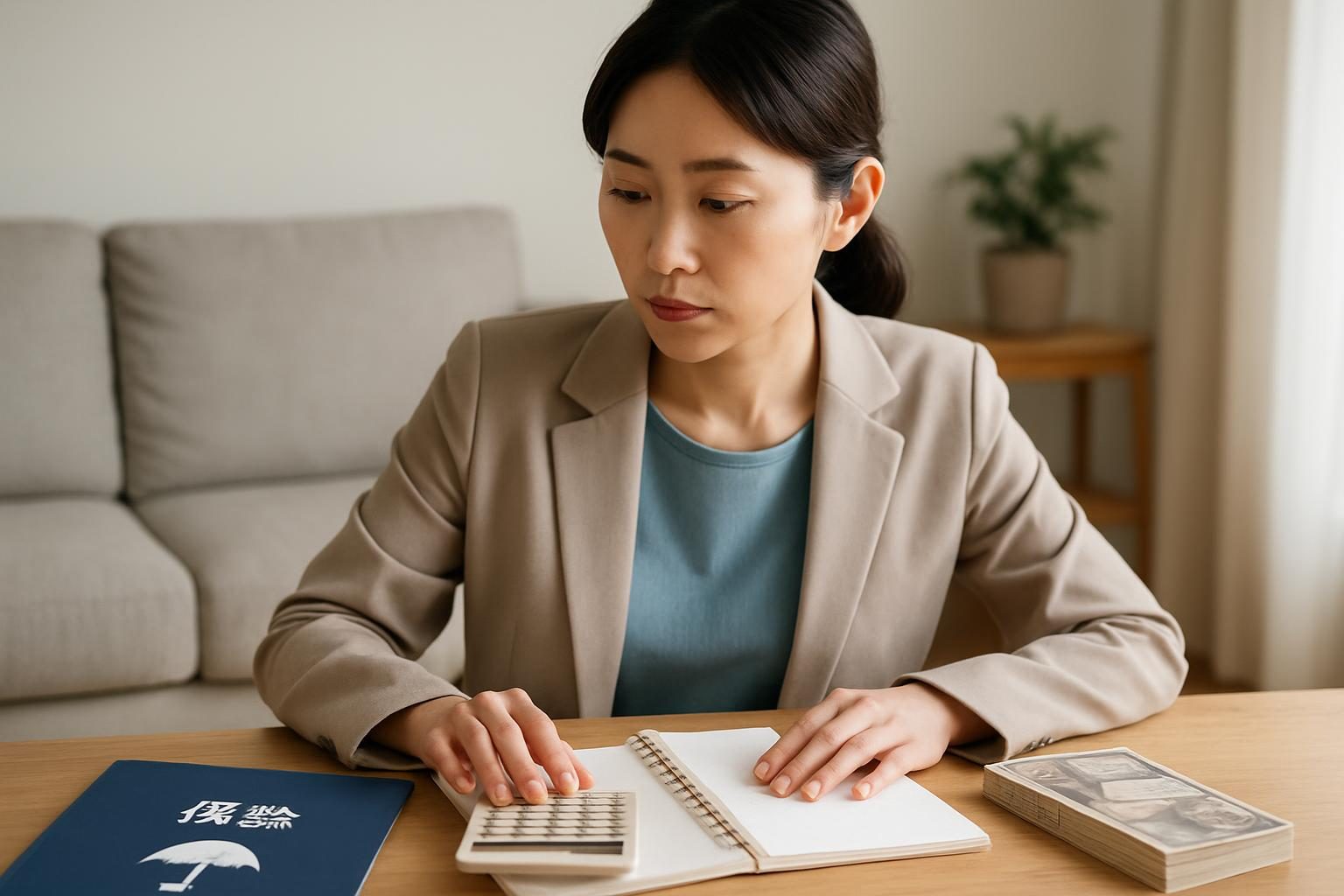 保険と家計を解説する記事のアイキャッチ画像